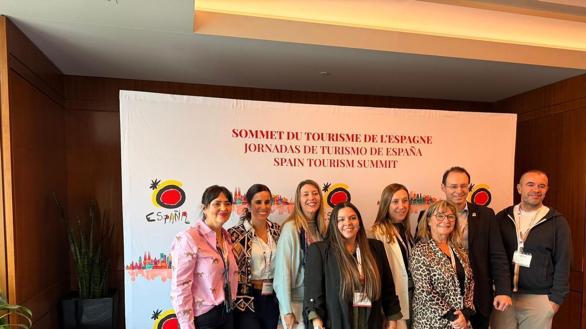 Directores OET y representantes de Canarias y Turismo de Gran Canaria en Montreal.