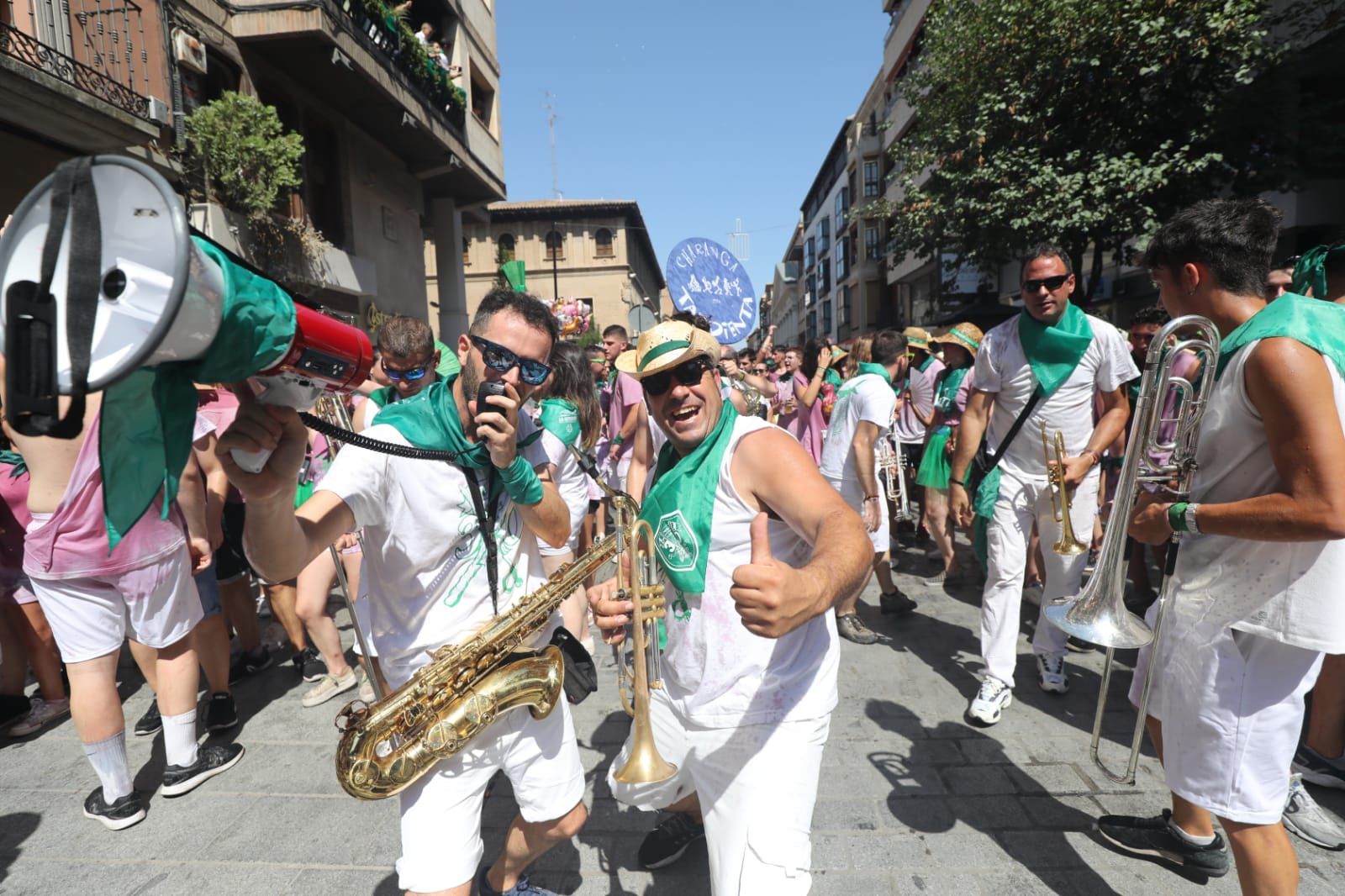 BÚSCATE | El chupinazo de las fiestas de San Lorenzo de Huesca, en imágenes