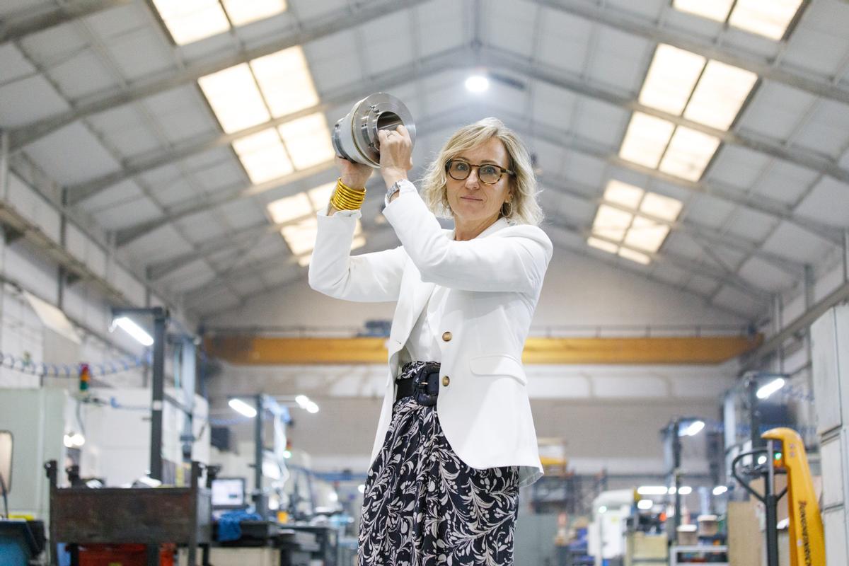 Susana Visauta directora de una pyme industrial de La Llagosta.