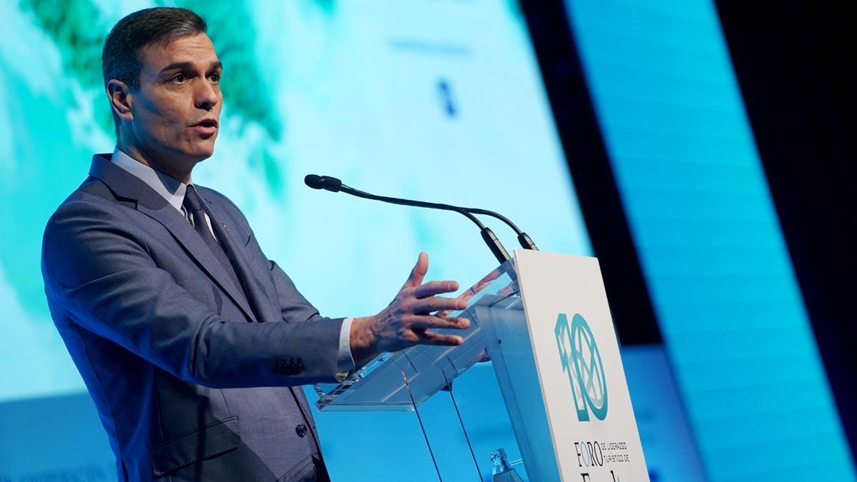 pedro sanchez en davos