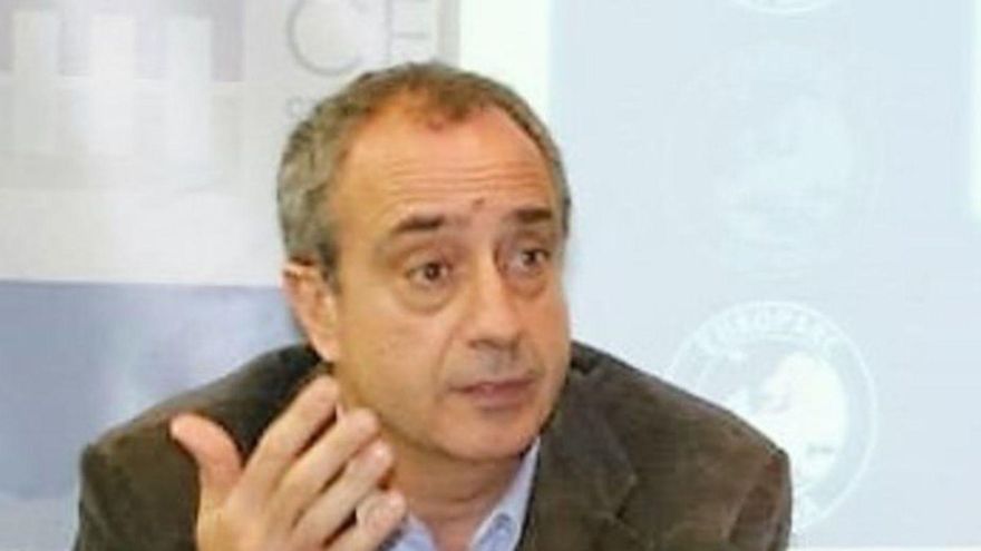 Castell, en el Ceida cuando era presidente de Europarc España. | // L.O.