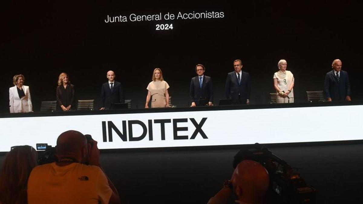 Junta general de accionistas de Inditex del pasado 9 de julio.