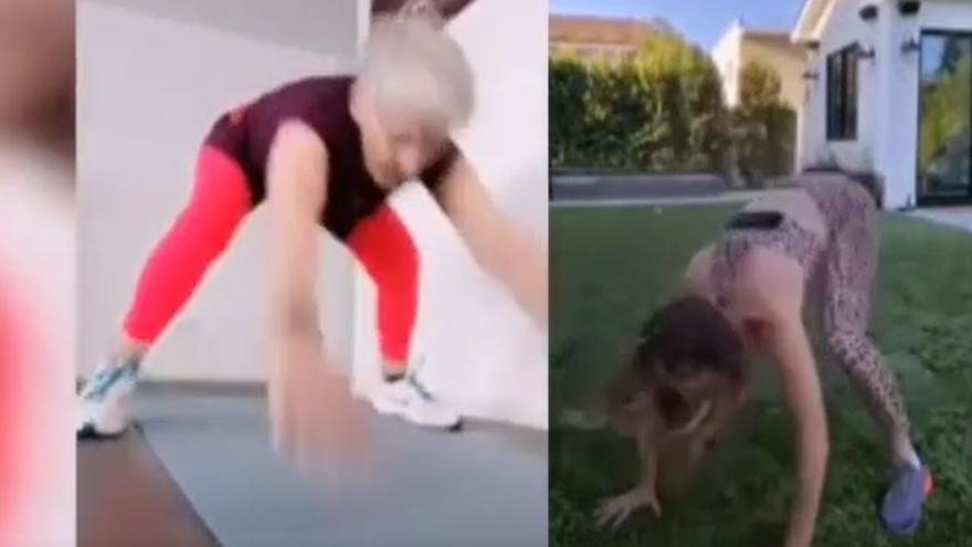 La 'yaya-fitness' que triunfa en TikTok con 81 años