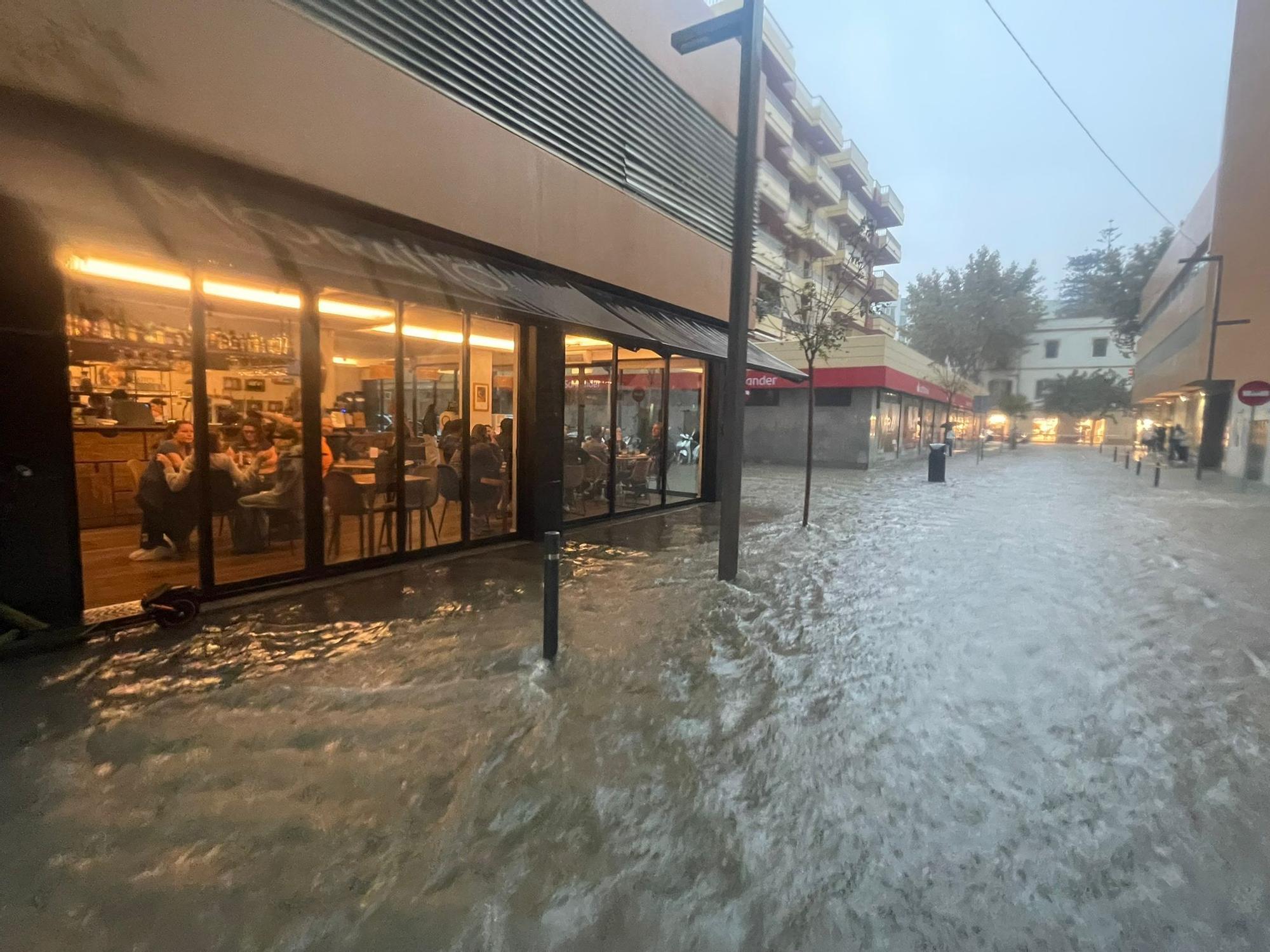 La dana Alice en la tarde del sábado