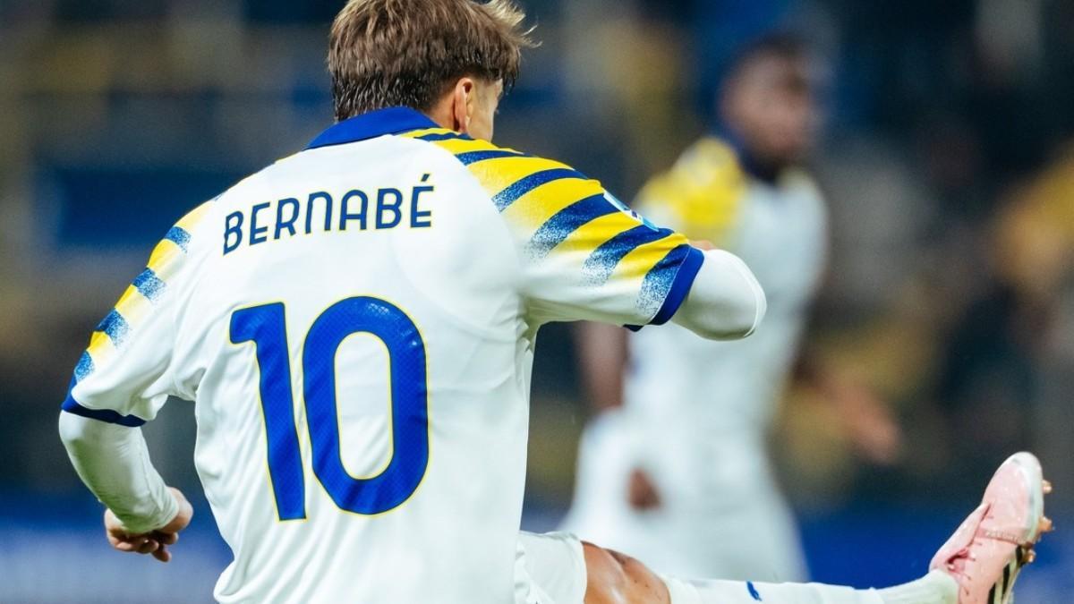 El golazo de Adrián Bernabé con el Parma