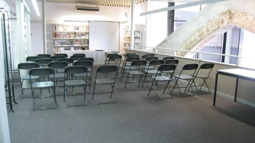 La planta de la biblioteca que serà objecte de l&#039;actuació