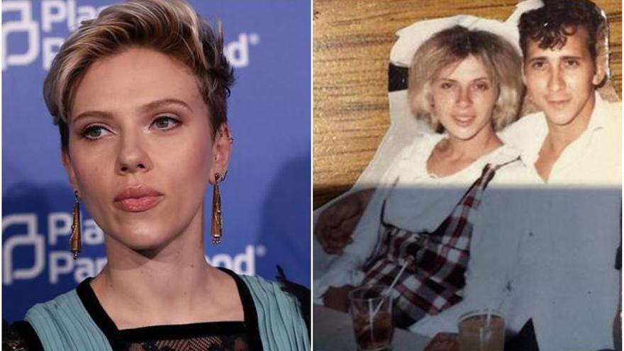 Scarlett Johansson y su doble