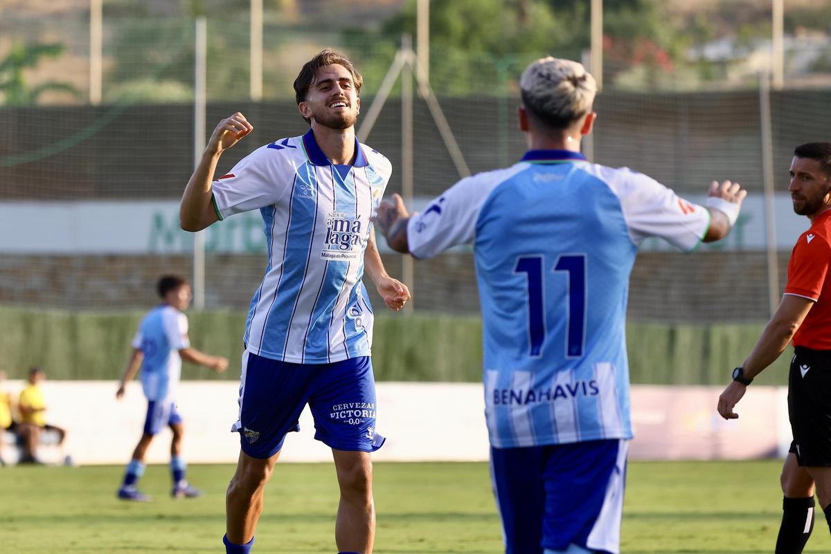 Foto del partido entre el Málaga CF 2-2 Al Ittihad