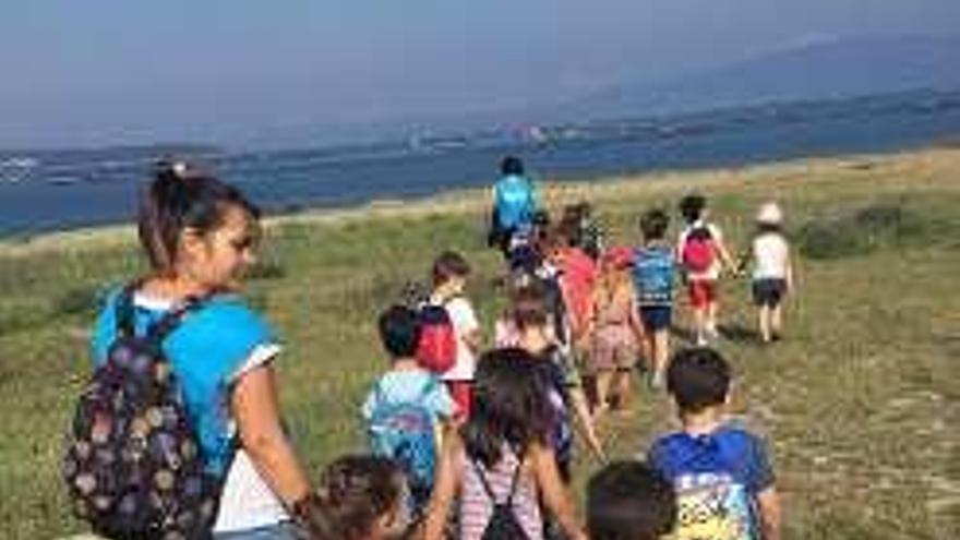 La excursión a la playa. // Faro