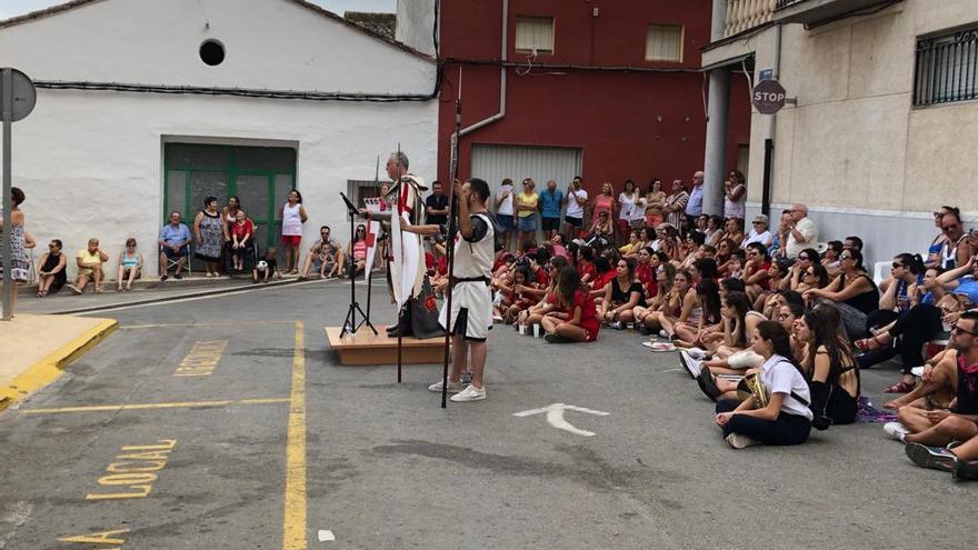 Tradicional «Embaixada» de los Moros y Cristianos de Alfarrasí.