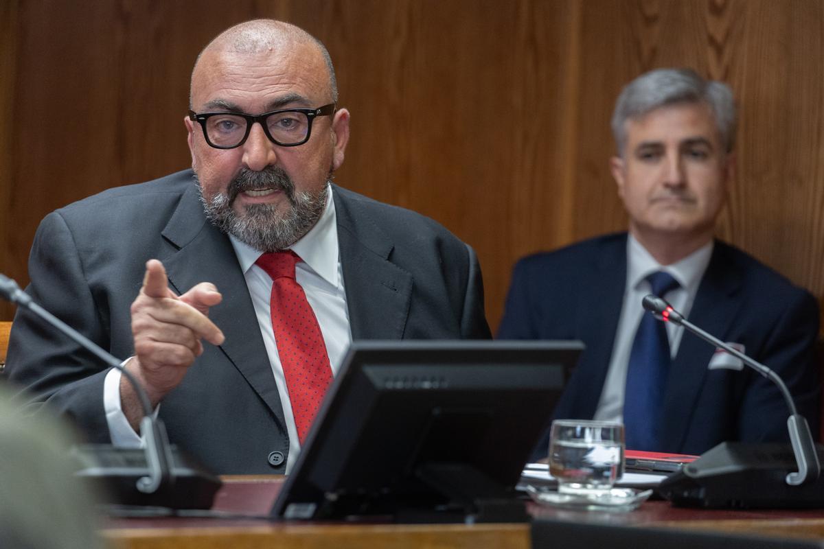 Archivo - El exasesor del exministro José Luis Ábalos, Koldo García, en su comparecencia en el Senado