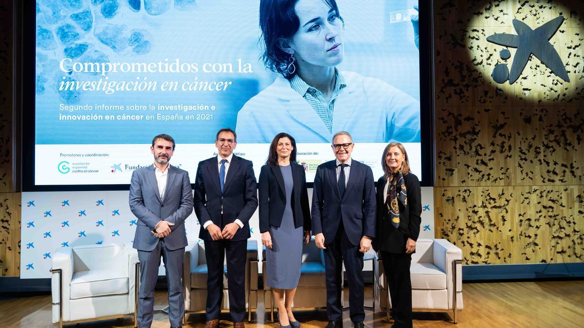 Presentación del informe «Comprometidos con la investigación en cáncer».