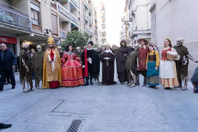 Así ha sido la representación de la "Dansa Macabra" en Ontinyent