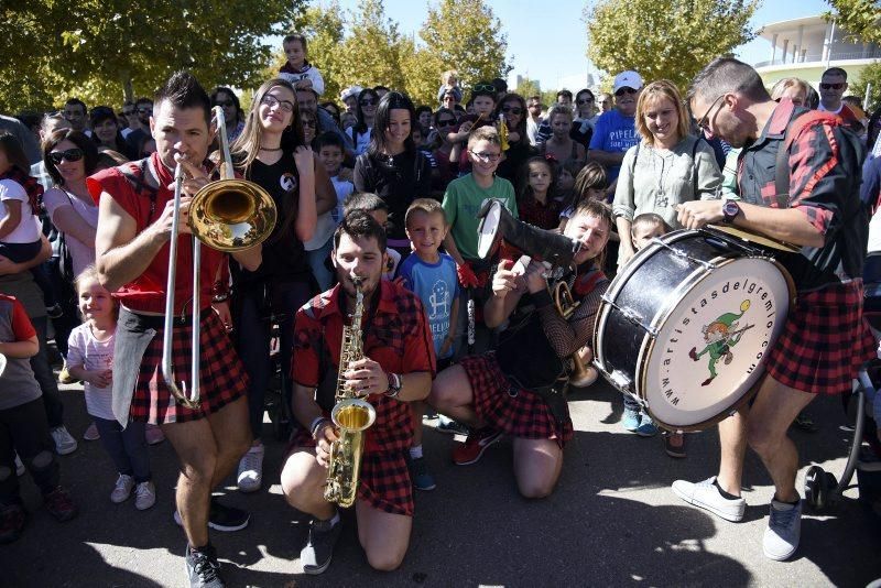 Inauguración de Río y Juego, espacio infantil de las fiestas