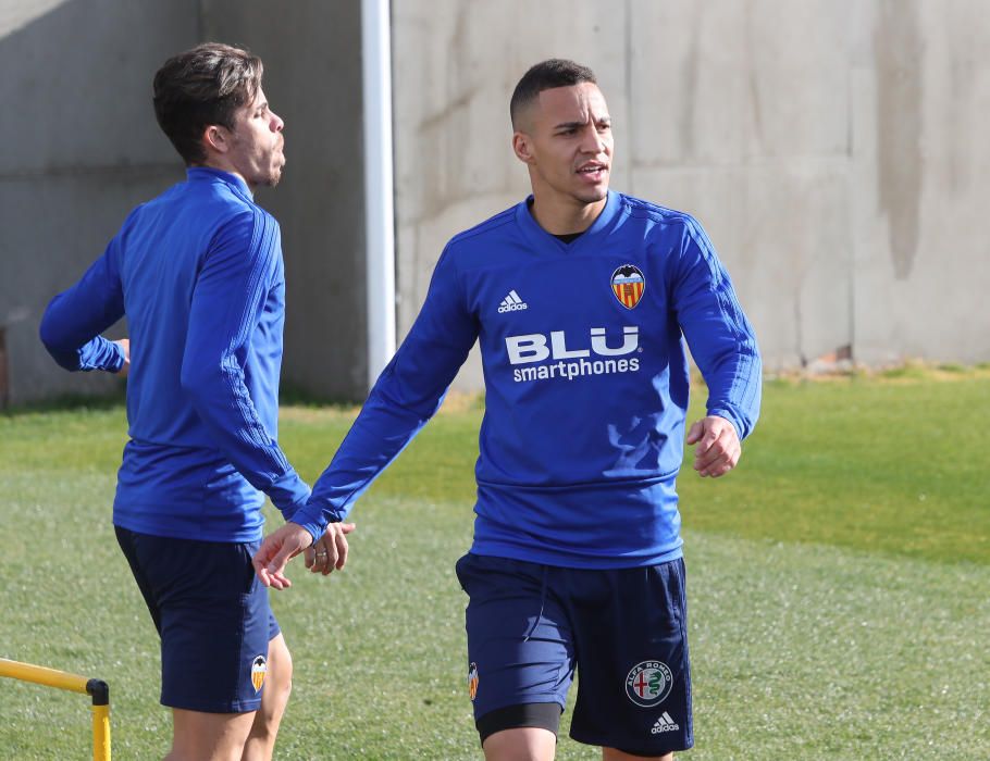 El Valencia prepara el choque de Vigo