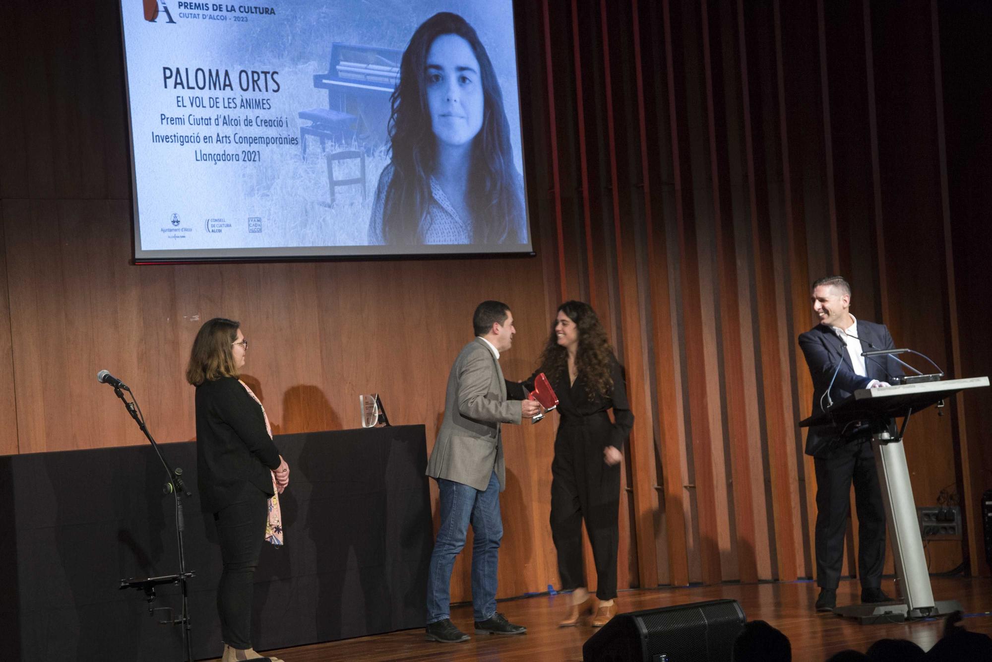 Reconocimientos a la cultura en Alcoy