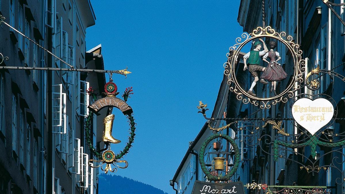 El centro comercial más bello del mundo es una calle y está en Salzburgo