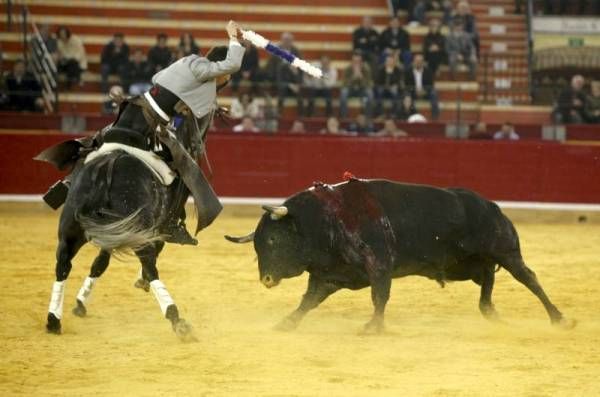 Vaquillas y rejones en la Feria San Jorge