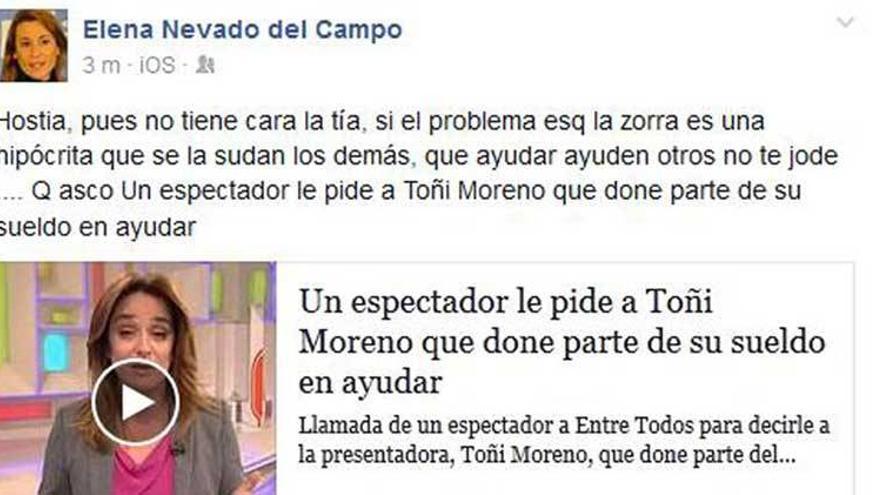 Entran en la cuenta de facebook de la alcaldesa de Cáceres y usurpan su identidad