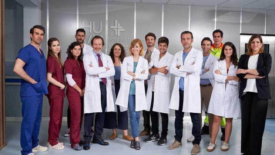 Protagonistas de la serie &#039;Hospital Valle Norte&#039;.