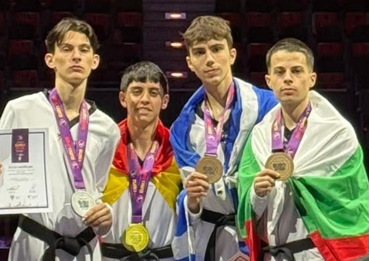 Jairo Agenjo, oro en el Campeonato de Europa.