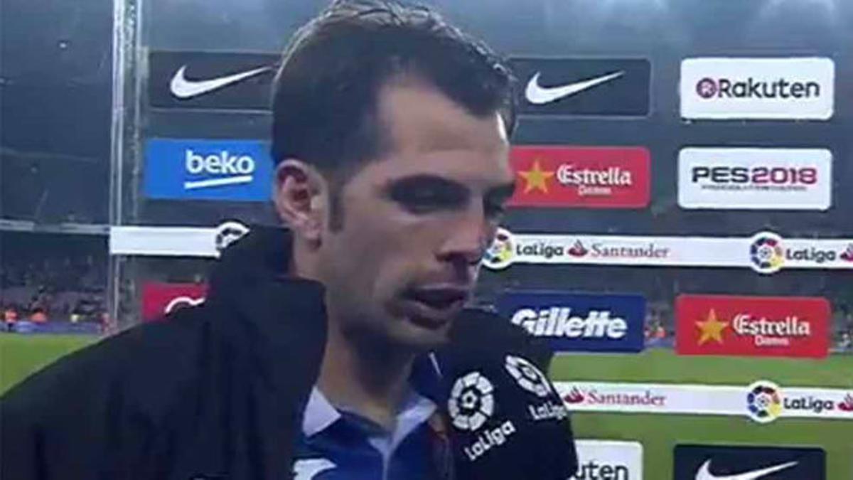Víctor Sánchez habló tras la eliminación del Espanyol