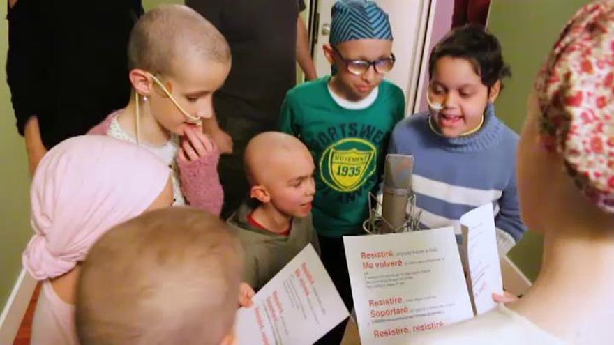 &#039;Resistiré&#039;, un himno de lucha para los niños que padecen cáncer