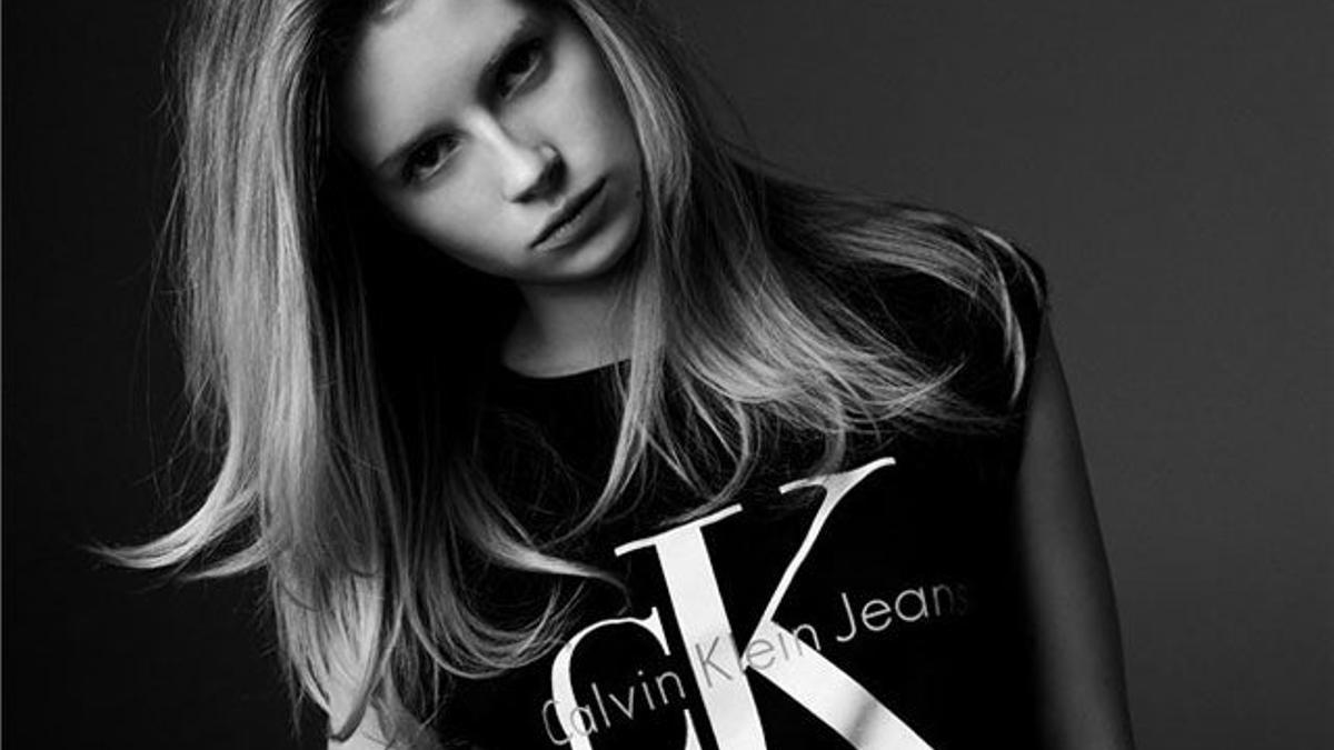 Lottie Moss, la protagonista de la nueva campaña de Calvin Klein Jeans
