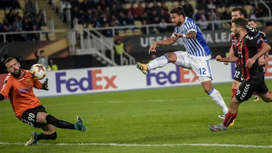 Willian José torpedea al Vardar en Skopje