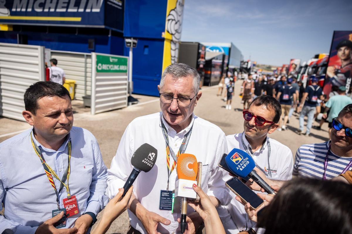 Manuel Blasco, consejero en funciones de la DGA, es el presidente del consejo de administración de Motorland.