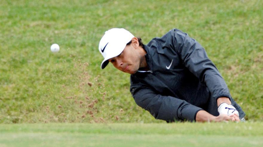 Rafa Nadal, número 2 del ranking de la ATP, es también un apasionado del golf.