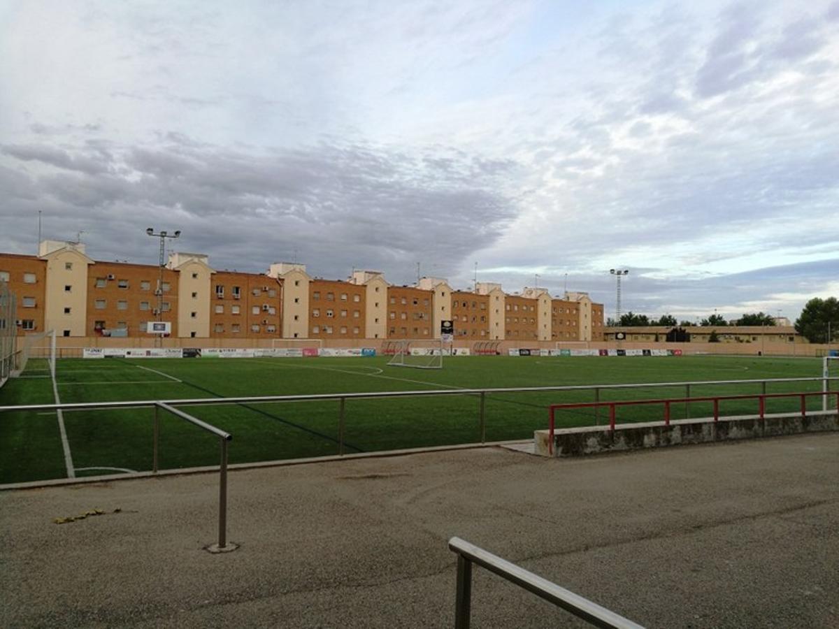 El camp de l'Agramunt on s'han produït els incidents