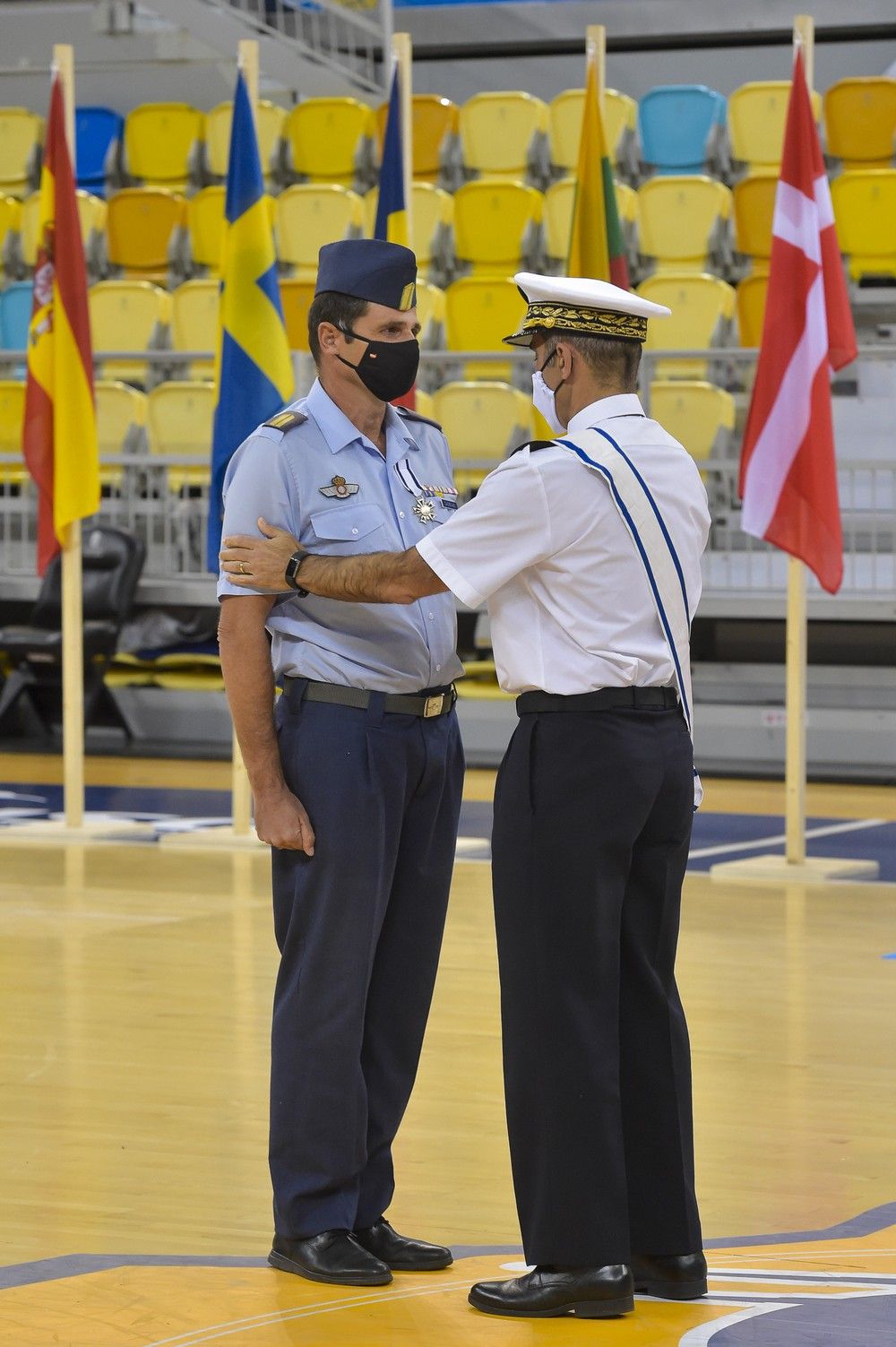 Ceremonia de clausura del Mundial de pentathlon aeronáutico