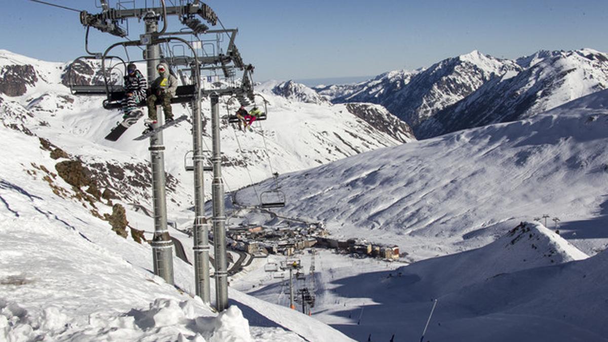 Una imagen de la estación de esquí andorrana Grandvalira.