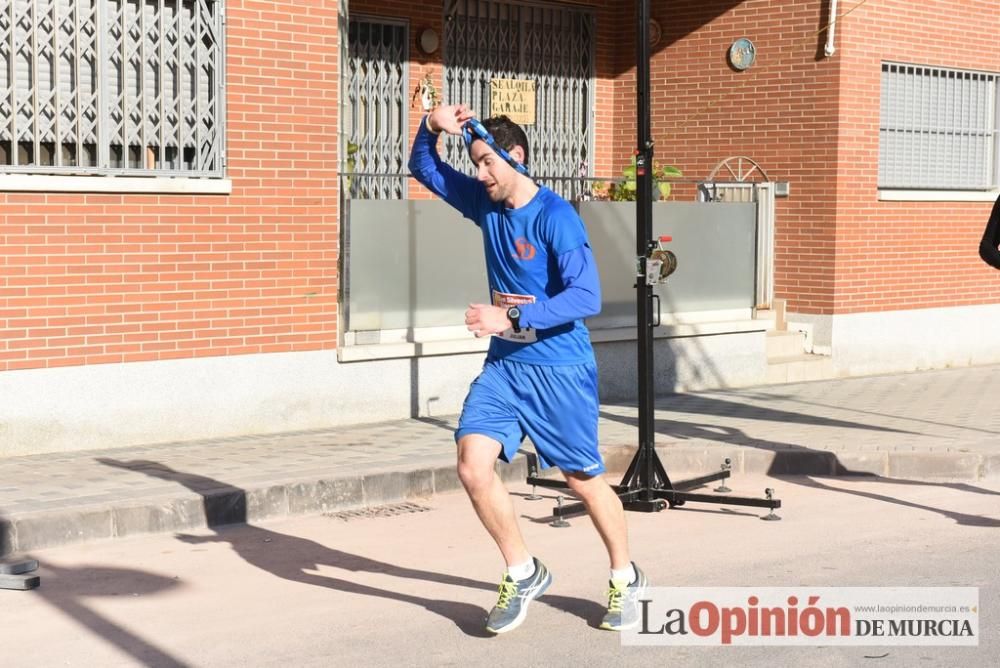 Primera carrera del año en Algezares