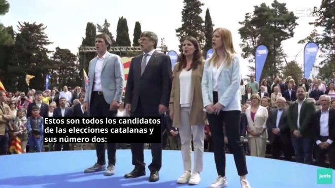 ¿Quién se presenta a las elecciones de Catalunya 2024? Estos son todos los candidatos y sus número dos