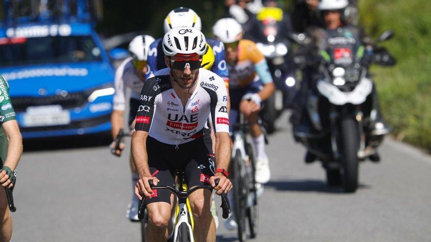 Adam Yates somete a O Gran Camiño