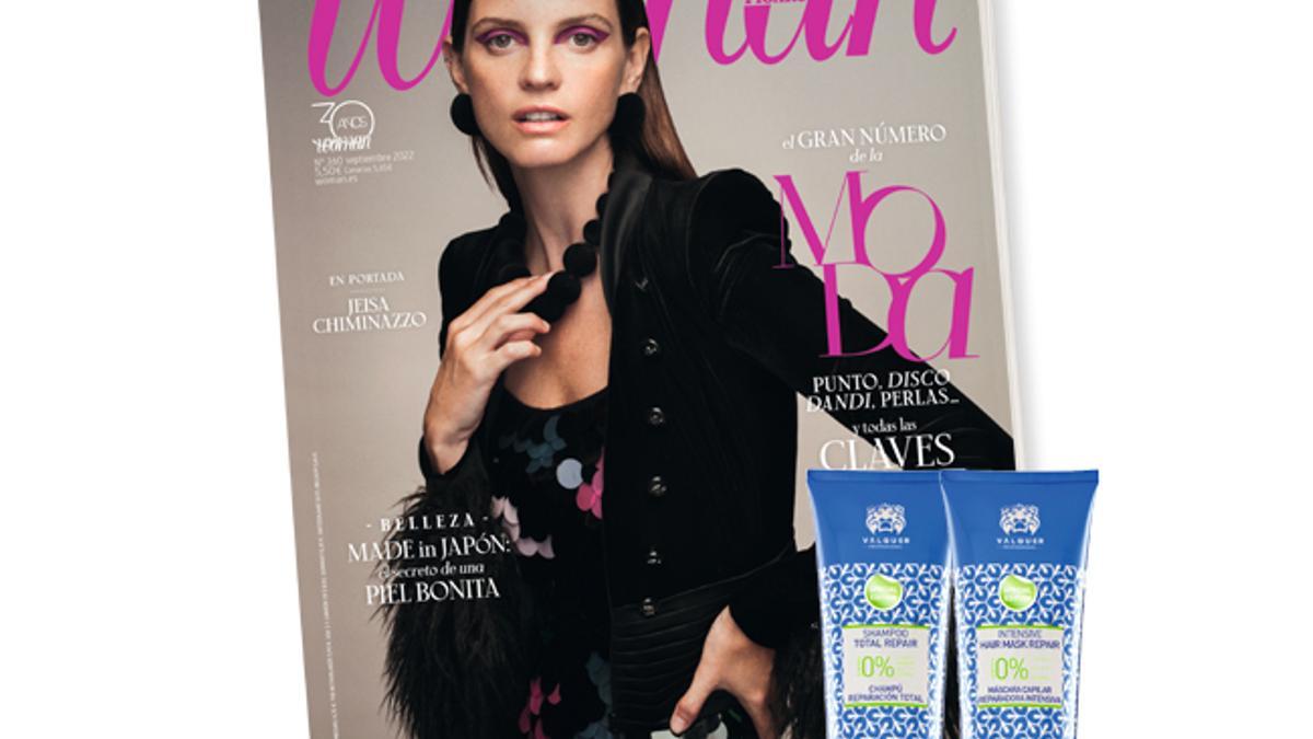 Sumario y regalos del número septiembre de la revista Woman