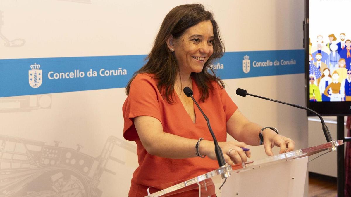 Inés Rey, alcaldesa de A Coruña, sobre los destrozos en Riazor: "La afición del Dépor es ejemplar, pero los actos vandálicos están fuera de lugar"