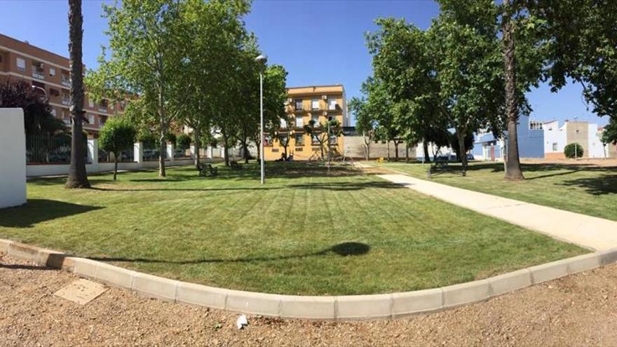 El parque ramón y cajal luce su nuevo aspecto