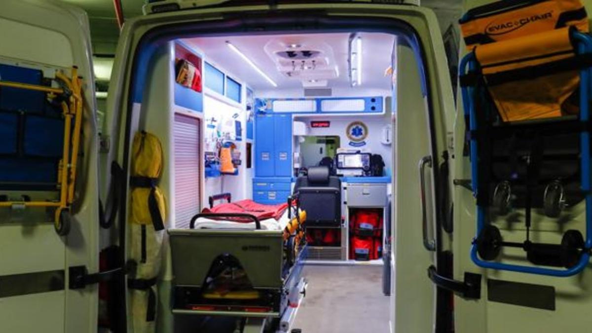 Muere el conductor de una ambulancia mientras llevaba a un paciente al hospital