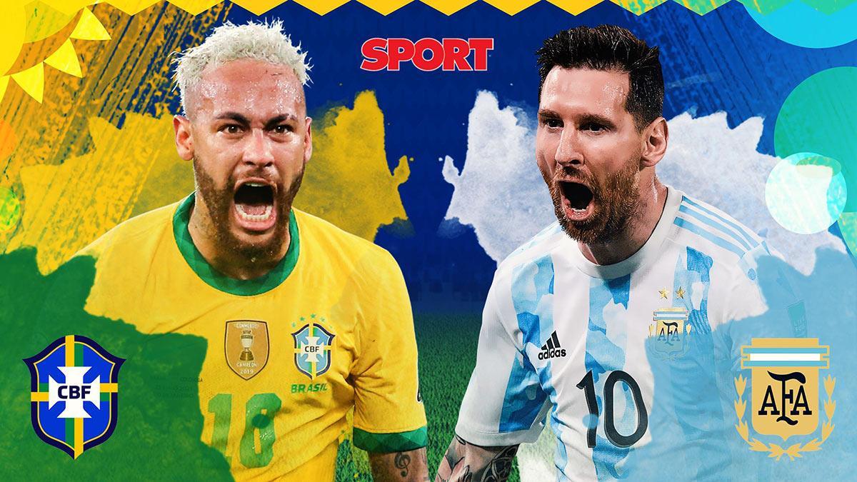 Argentina-Brasil, los números de la previa de la final de la Copa América