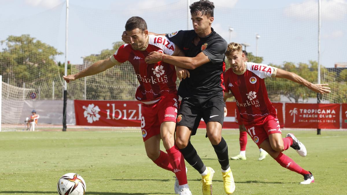 El último amistoso de pretemporada del Mallorca B fue en casa del CD Ibiza