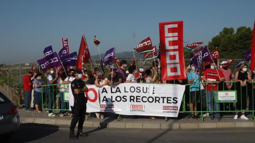 Protesta | CCOO reclama al ministro diálogo en el anteproyecto de la LOSU.