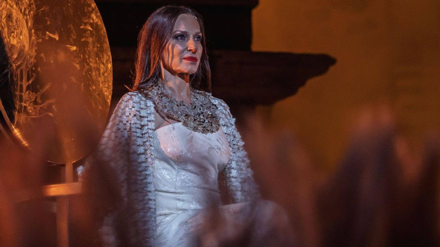 Las mejores imágenes del musical 'Cleopatra enamorada' en Mérida