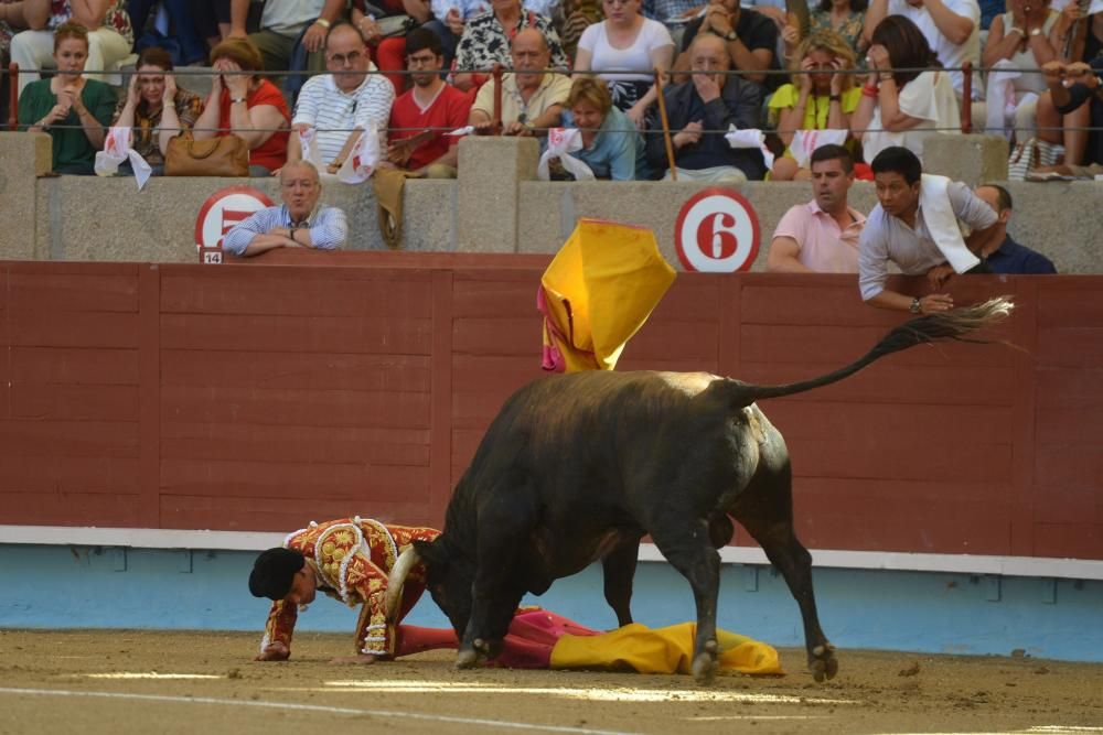 Gran tarde de toros en la de feria de Pontevedra