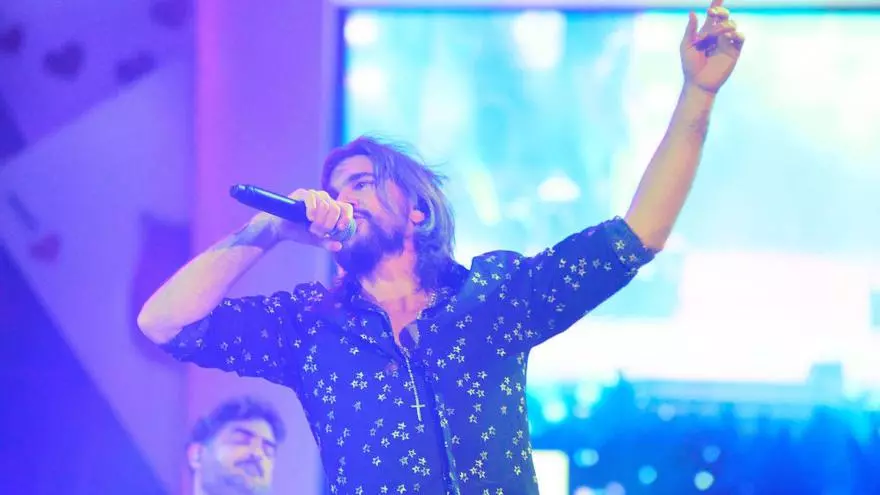 Concierto de Juanes en el Martes de Carnaval