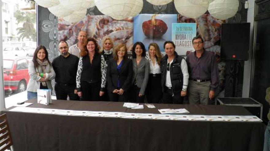Los participantes en la edición de la Semana Gastronómica de Guardamar del Segura.