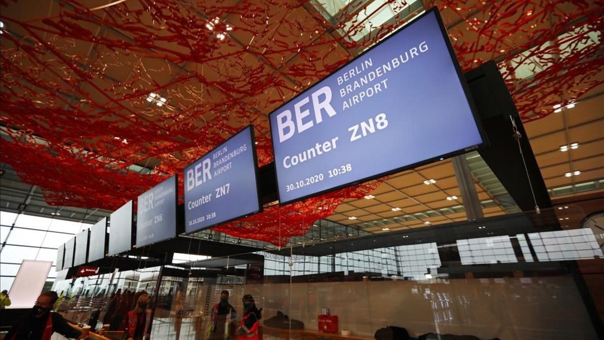 Imagen del nuevo aeropuerto Willy Brandt de Berlín.