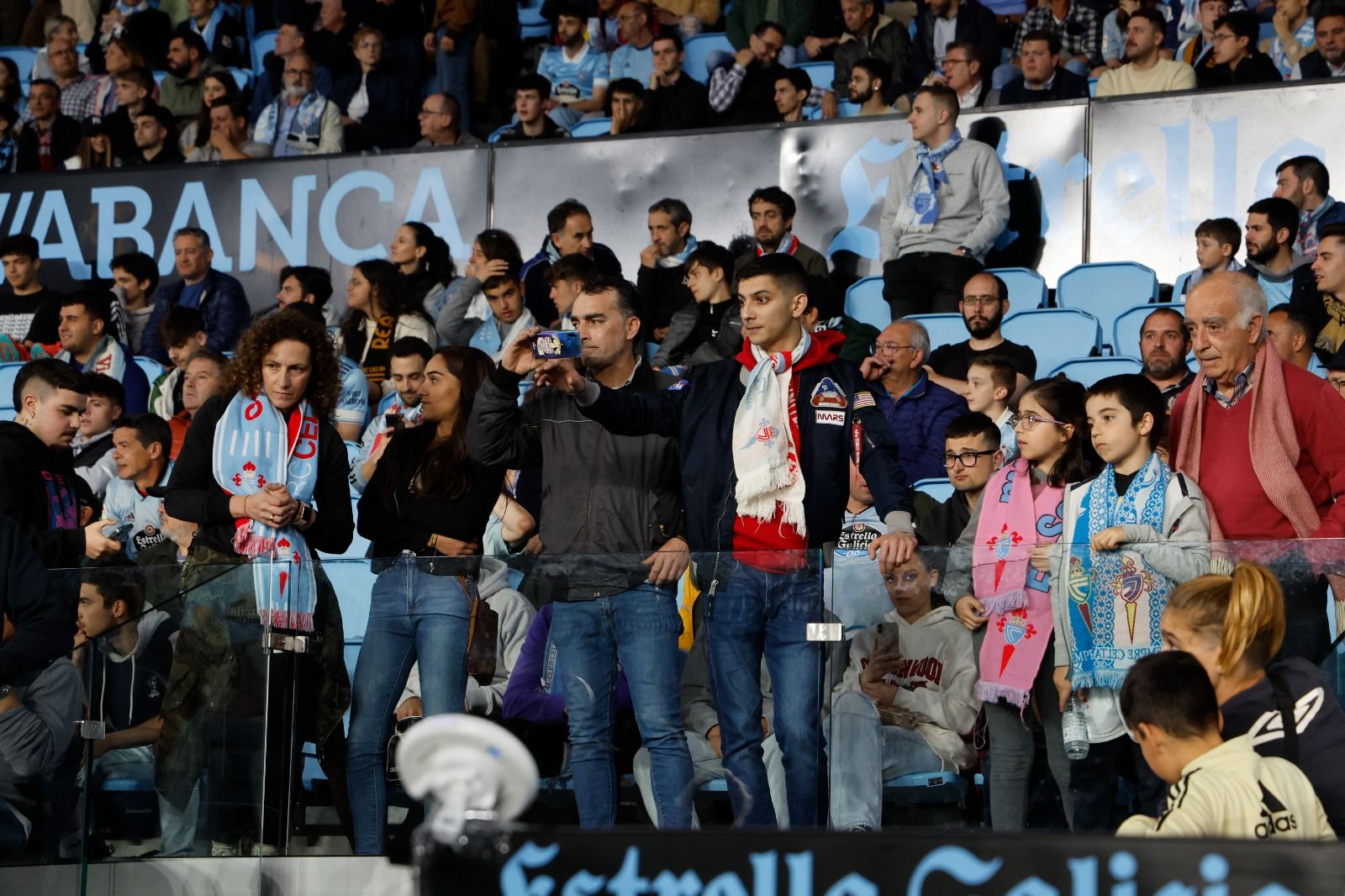 La previa del Celta-Elche, en imágenes: ambientazo en Balaídos